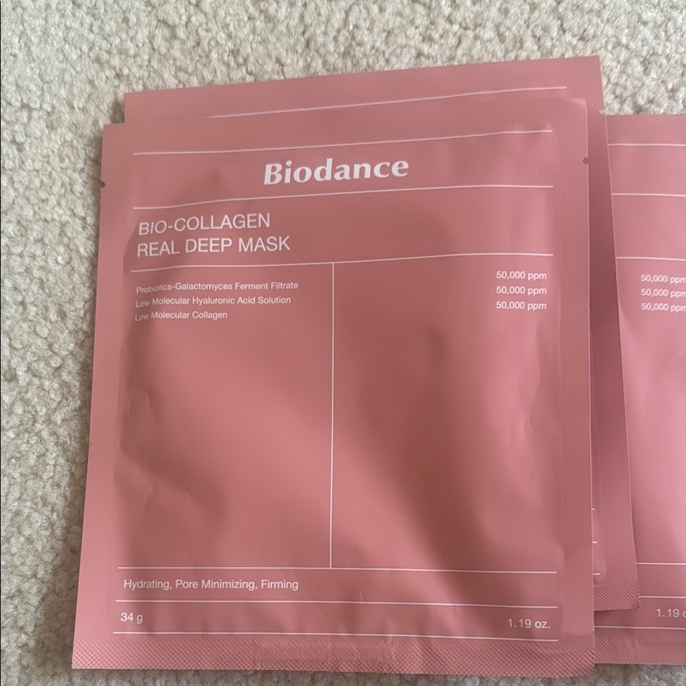 Bio-Collagen Real Deep Mask – Pink Hydrating Sheet Mask